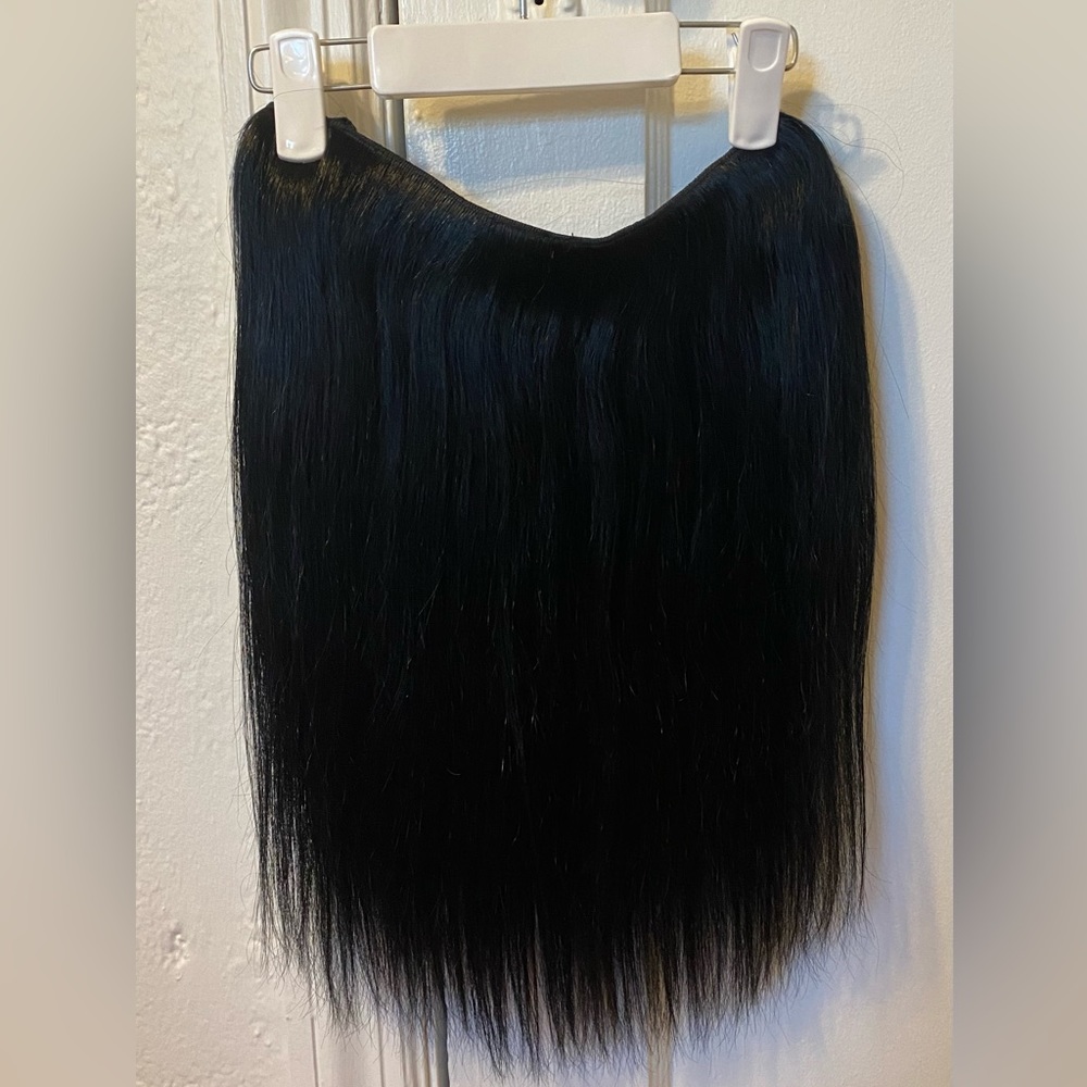 Hidden Crown Day Dream Halo Extensions 100% Remy Human Hair Jet Black